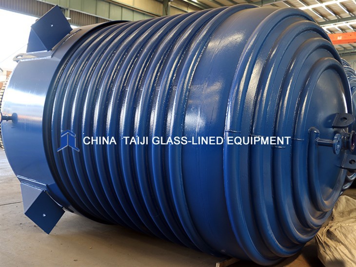 Half Pipe Jacket Glass Lined Reactor