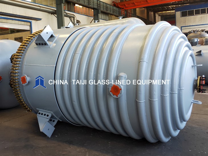 Half Pipe Jacket Glass Lined Reactor