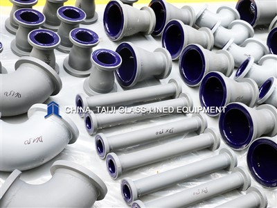 유리 라이닝 파이프 및 피팅